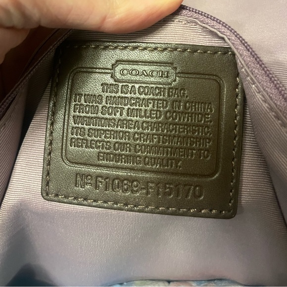 Vintage Coach Legacy Flap Shoulder Bag - Picture 8 of 8